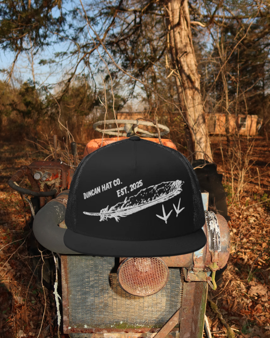 Feathered Duncan Hat Co. Trucker Cap