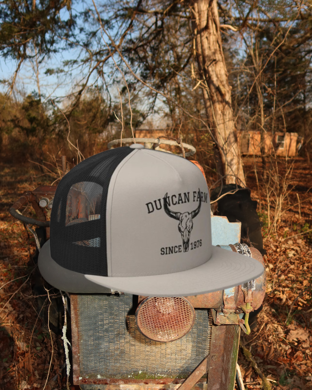 Silver Cow Skull Duncan Farm
