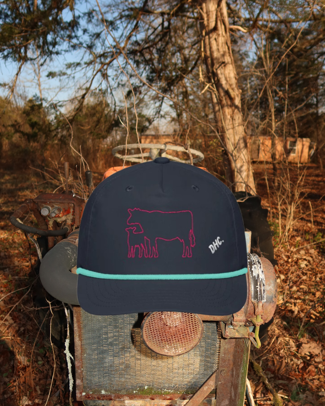 Mama Cow Golf rope cap