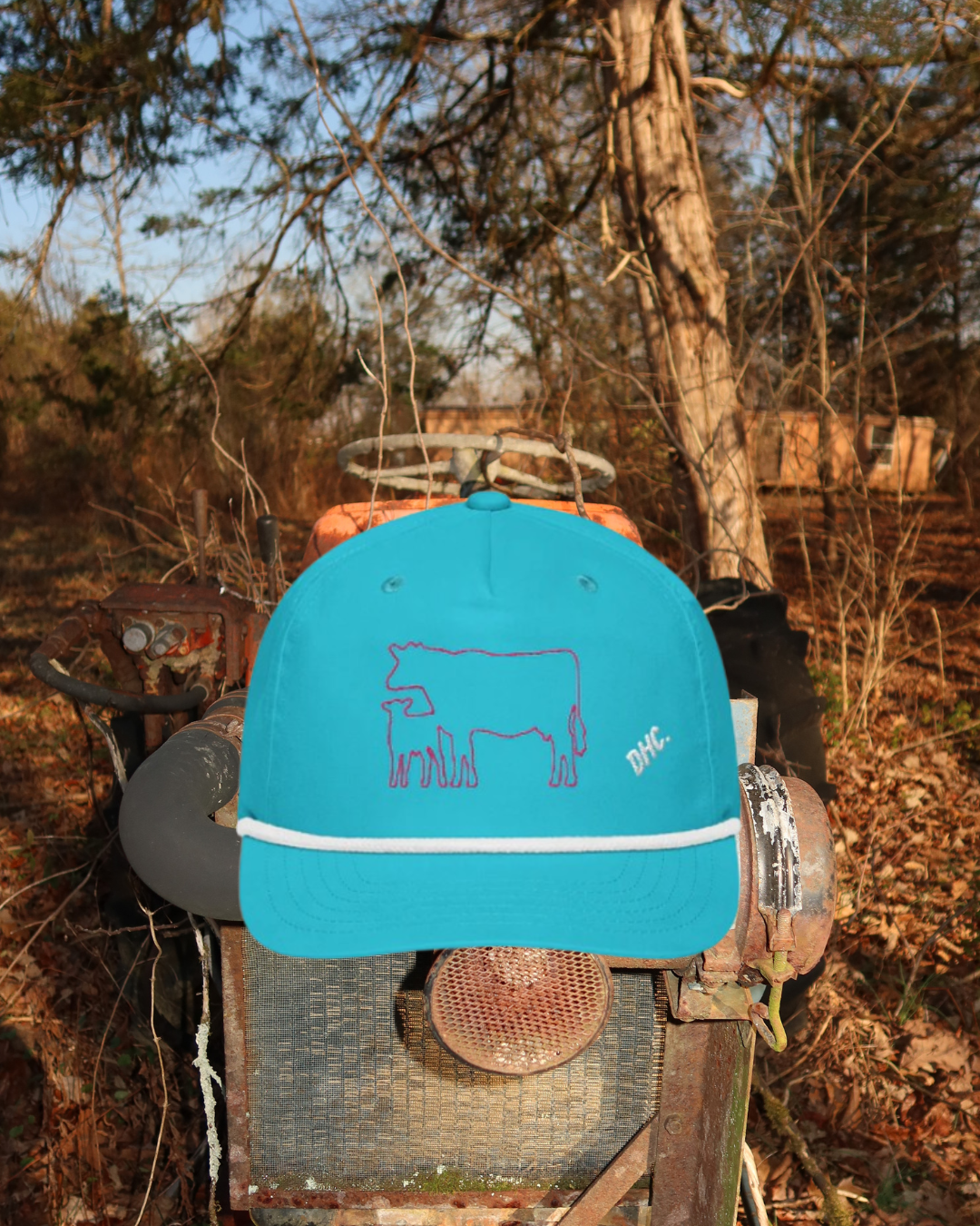 Mama Cow Golf rope cap