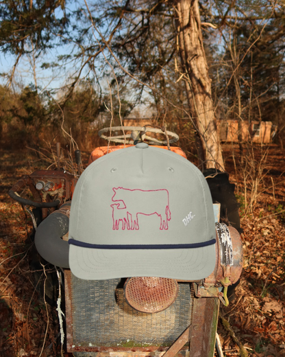 Mama Cow Golf rope cap
